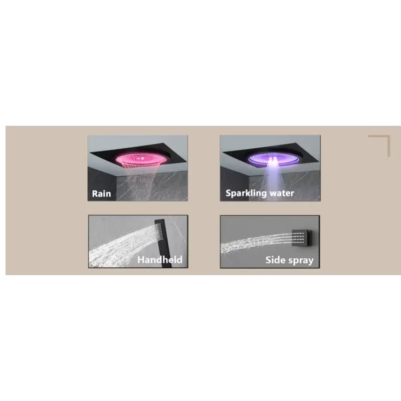 ชุดฝักบัว LED อัจฉริยะ พร้อมระ - Spa & Wellness Komplex Bristol Royal * * * * บทวิจารณ์และราคา