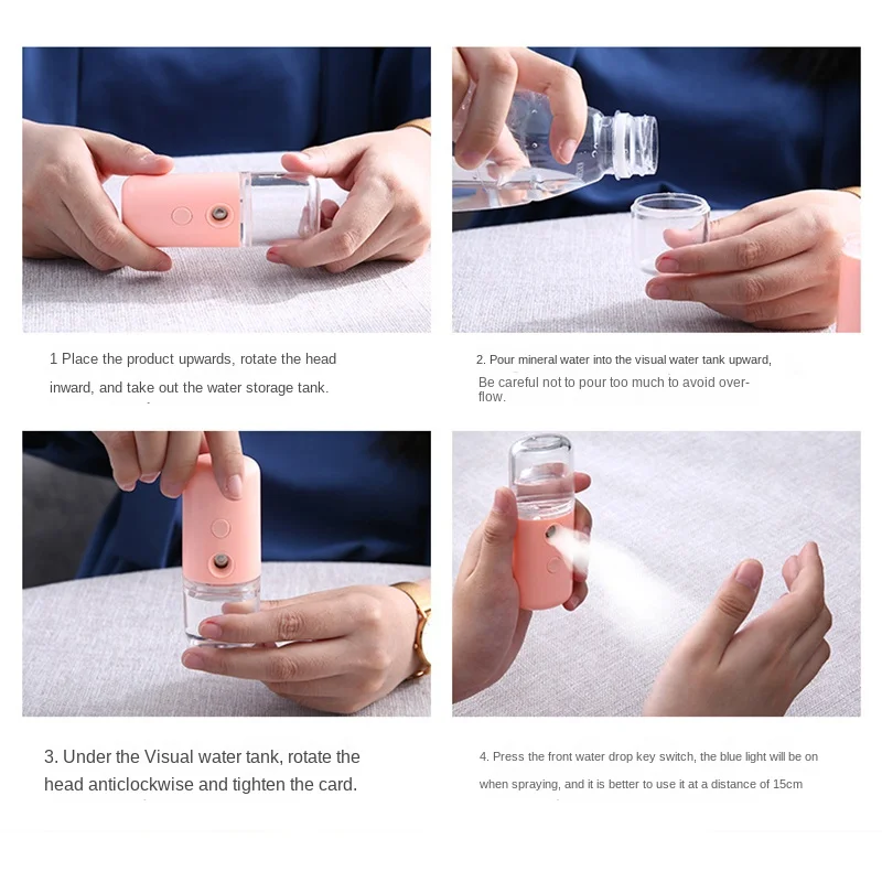 มินิแบบพกพา Humidifier Steamer - Facial Steamer Nano บทวิจารณ์และราคา