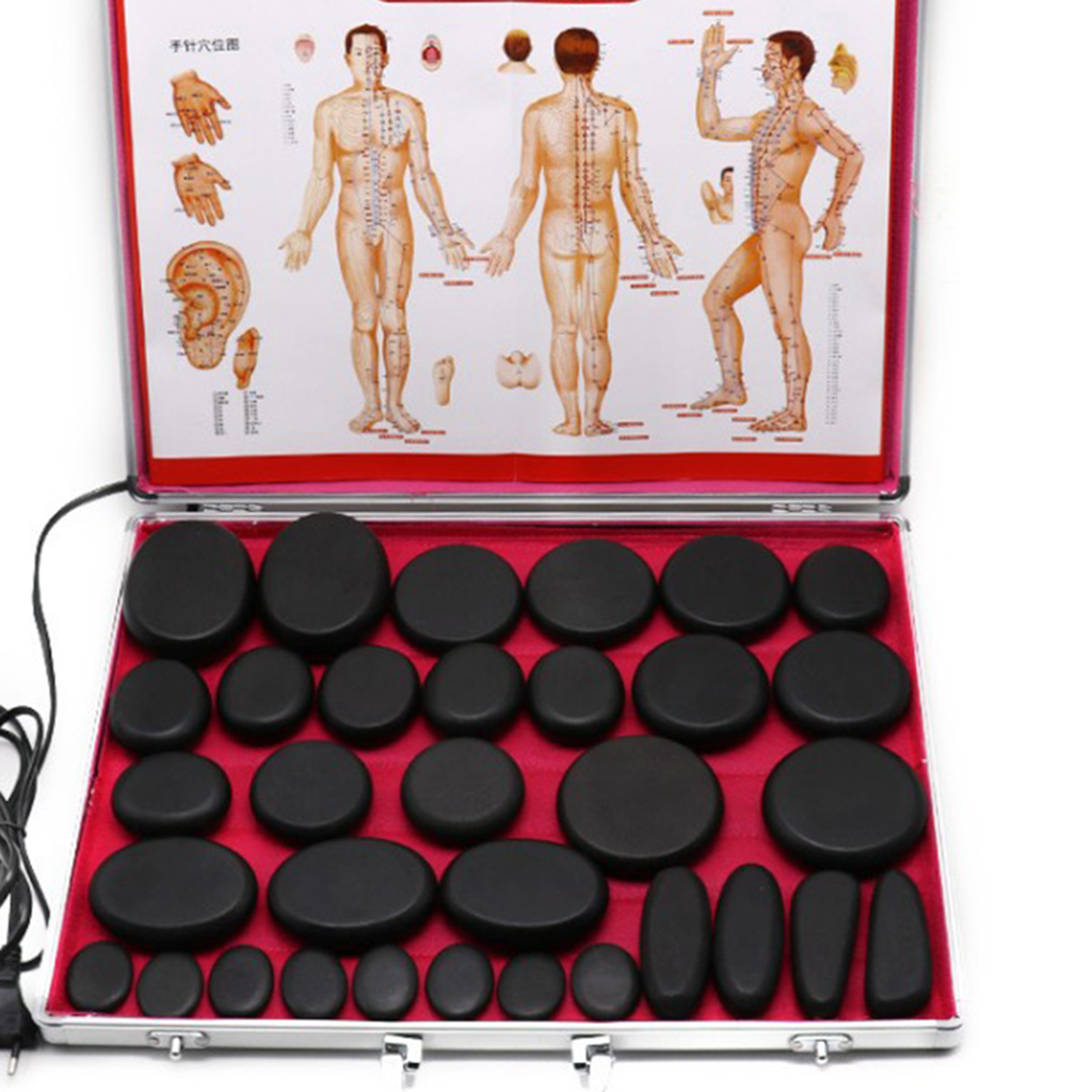 แบบพกพานวดหินเครื่องทำความร้อน - Spa Wellness Locations บทวิจารณ์และราคา