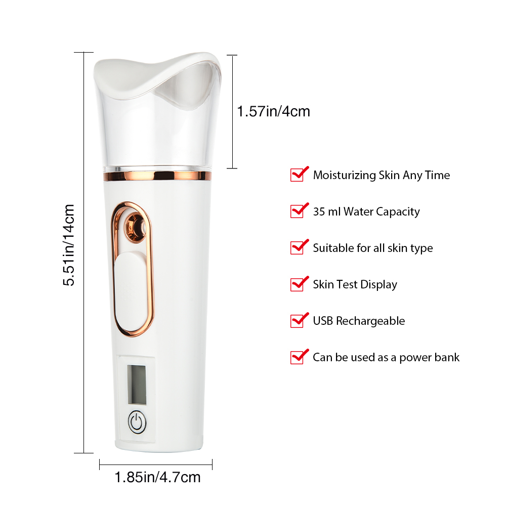 เครื่องพ่นไอน้ำนาโนสำหรับใบหน้ - Facial Steamer Nano บทวิจารณ์และราคา